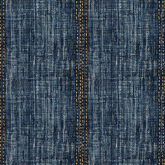 Denim Seams Art Panel