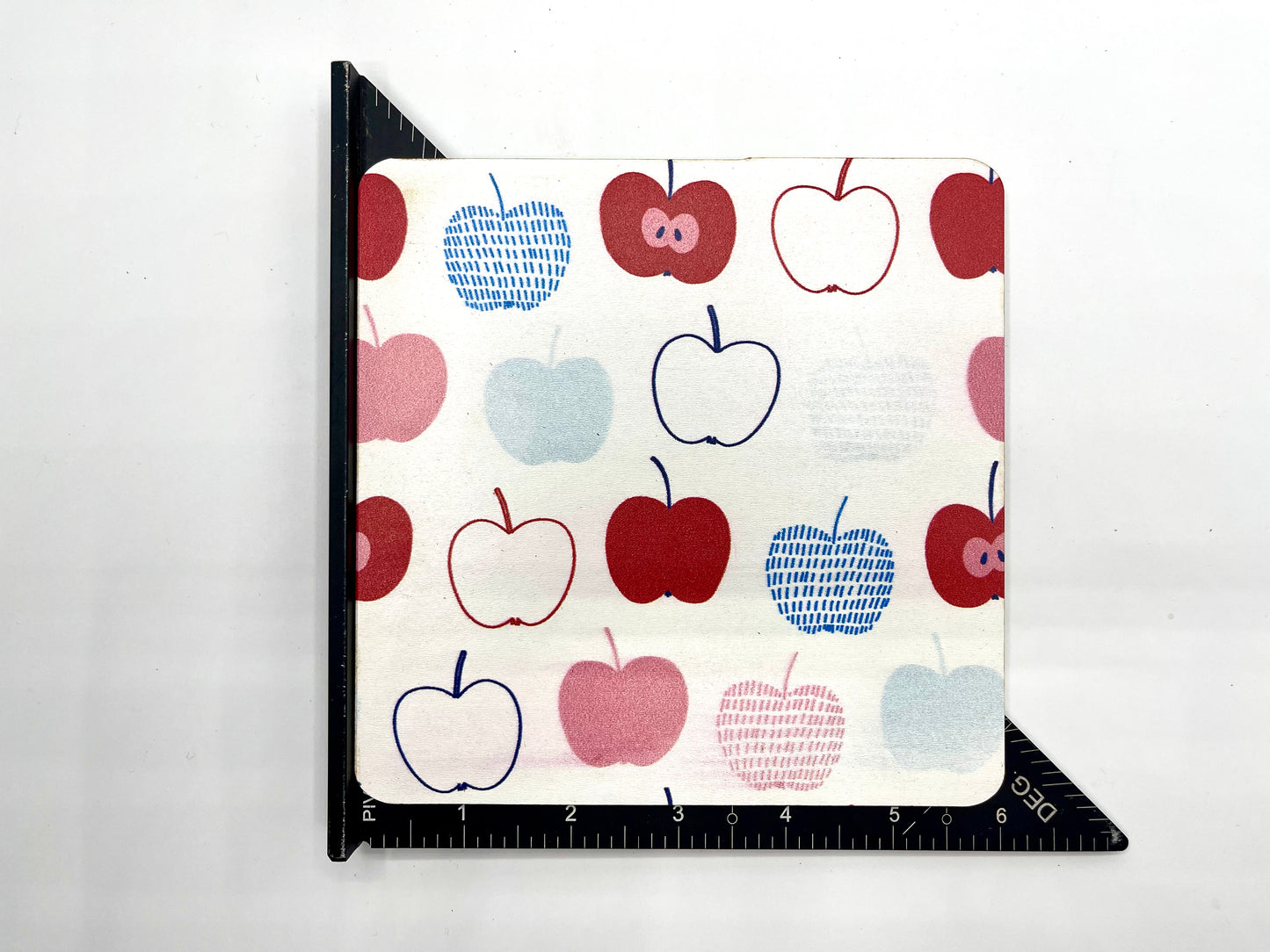 Red, White, & Blue Apples Art Panel