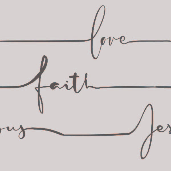 Love.Faith.Jesus